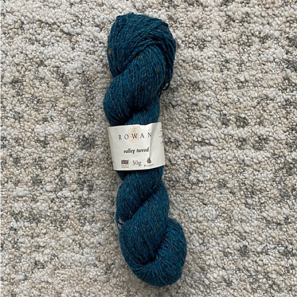 Rowan Valley Tweed Fingering Weight Wool Yarn in Bell Busk Color